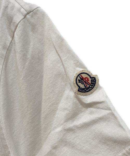 MONCLER（モンクレール）MONCLER (モンクレール) MAGLIA T-SHIRT ホワイト サイズ:XXLの古着・服飾アイテム