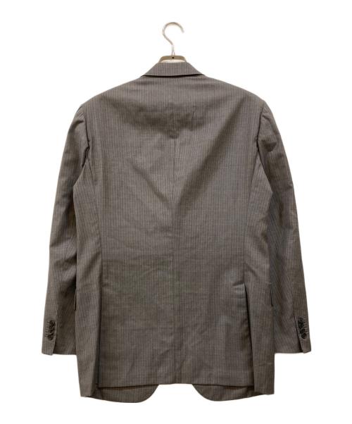 BARNEYS NEWYORK（バーニーズ・ニューヨーク）BARNEYS NEWYORK (バーニーズ・ニューヨーク) SUPER 120 S セットアップスーツ グレー サイズ:8Rの古着・服飾アイテム