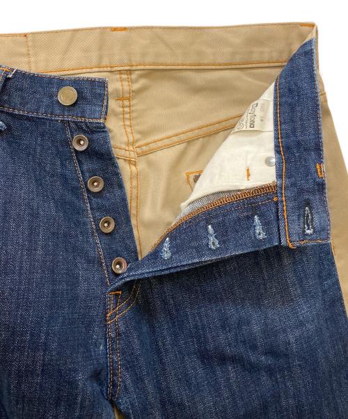 DAYTONA（デイトナ）DAYTONA (デイトナ) ドッキングデニムチノパンツ インディゴ サイズ:30の古着・服飾アイテム