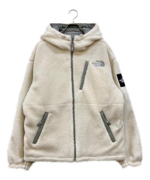 THE NORTH FACE WHITE LABEL（ザノースフェイスホワイトレーベル）THE NORTH FACE WHITE LABEL (ザノースフェイスホワイトレーベル) RIMO RVS FLEECE HOODIE ホワイト サイズ:Mの古着・服飾アイテム