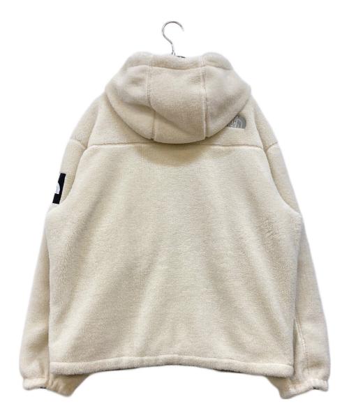THE NORTH FACE WHITE LABEL（ザノースフェイスホワイトレーベル）THE NORTH FACE WHITE LABEL (ザノースフェイスホワイトレーベル) RIMO RVS FLEECE HOODIE ホワイト サイズ:Mの古着・服飾アイテム