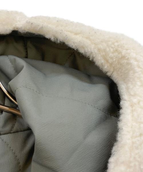 THE NORTH FACE WHITE LABEL（ザノースフェイスホワイトレーベル）THE NORTH FACE WHITE LABEL (ザノースフェイスホワイトレーベル) RIMO RVS FLEECE HOODIE ホワイト サイズ:Mの古着・服飾アイテム
