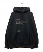WTAPSダブルタップス）の古着「PMY HOODY プルオーバーパーカー」｜ブラック