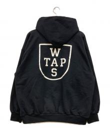 WTAPS（ダブルタップス）の古着「CRST HOODY プルオーバーパーカー」｜ブラック