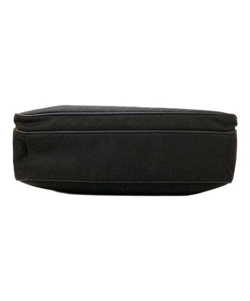 PRADA（プラダ）PRADA (プラダ) レザーナイロンコンビ 2WAYトートバッグ ブラックの古着・服飾アイテム