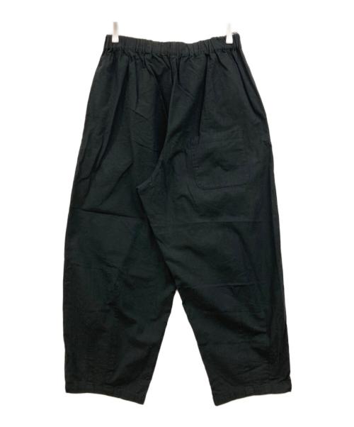 HUIS（ハウス）HUIS (ハウス) やわらかシーチングコットンバルーンパンツロング ブラック サイズ:Fの古着・服飾アイテム