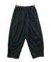 HUIS（ハウス）の古着「やわらかシーチングコットンバルーンパンツロング」｜ブラック