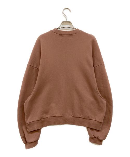 POPPY（ポピー）POPPY (ポピー) フラワーエンブロスウェット ブラウン サイズ:Fの古着・服飾アイテム