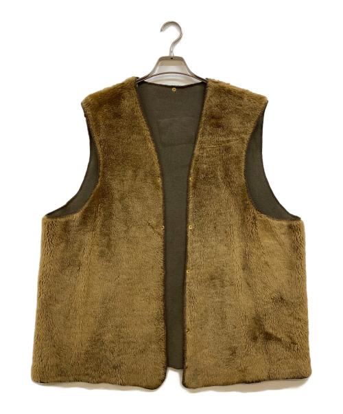 Barbour（バブアー）Barbour (バブアー) フリースファーライナーベスト ブラウン サイズ:C44の古着・服飾アイテム