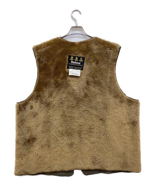 Barbour（バブアー）Barbour (バブアー) フリースファーライナーベスト ブラウン サイズ:C44の古着・服飾アイテム