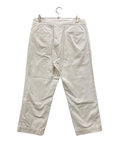 45R（フォーティファイブ・アール）45R (フォーティファイブ・アール) おこめチノの908パンツ ホワイト サイズ:4の古着・服飾アイテム