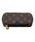 LOUIS VUITTON（ルイ ヴィトン）の古着「エテュイ・リュネットGM モノグラム メガネケース」｜ブラウン