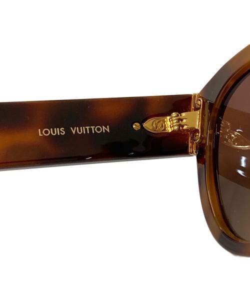 LOUIS VUITTON（ルイ ヴィトン）LOUIS VUITTON (ルイ ヴィトン) フラワーエッジラウンド サングラス ブラウン サイズ:51□21の古着・服飾アイテム