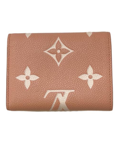 LOUIS VUITTON（ルイ ヴィトン）LOUIS VUITTON (ルイ ヴィトン) ポルトフォイユ ヴィクトリーヌ バイカラー コンパクトウォレット ピンクの古着・服飾アイテム