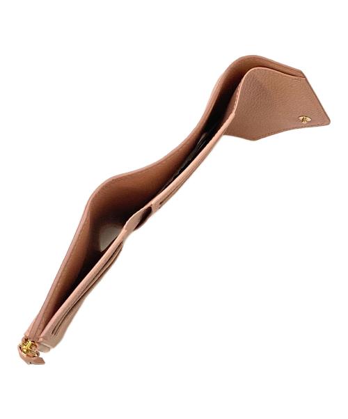 LOUIS VUITTON（ルイ ヴィトン）LOUIS VUITTON (ルイ ヴィトン) ポルトフォイユ ヴィクトリーヌ バイカラー コンパクトウォレット ピンクの古着・服飾アイテム