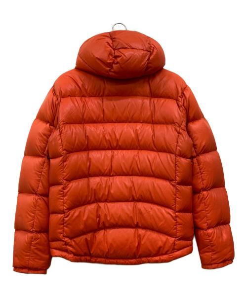 EA7 EMPORIO ARMANI（EA7 エンポリオアルマーニ）EA7 EMPORIO ARMANI (EA7 エンポリオアルマーニ) フーデッドダウンジャケット オレンジ サイズ:Mの古着・服飾アイテム