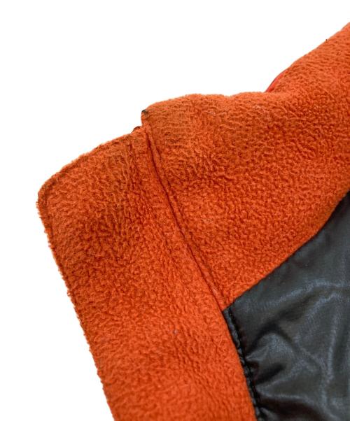 EA7 EMPORIO ARMANI（EA7 エンポリオアルマーニ）EA7 EMPORIO ARMANI (EA7 エンポリオアルマーニ) フーデッドダウンジャケット オレンジ サイズ:Mの古着・服飾アイテム