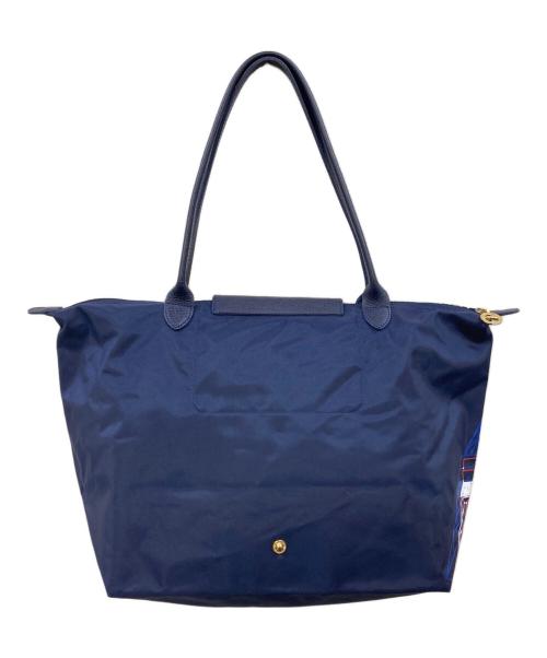 LONGCHAMP（ロンシャン）LONGCHAMP (ロンシャン) ルプリアージュ ナイロントートバッグ ネイビーの古着・服飾アイテム