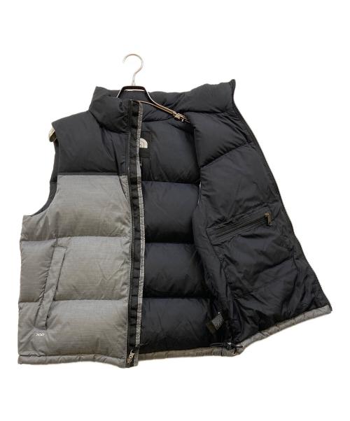 THE NORTH FACE（ザ ノース フェイス）THE NORTH FACE (ザ ノース フェイス) 1996 RETRO NUPTSE VEST ブラック×グレー サイズ:Mの古着・服飾アイテム