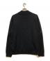 ATON (エイトン) WOOL WASHI HALF ZIP SWEATER ブラック サイズ:04：17000円