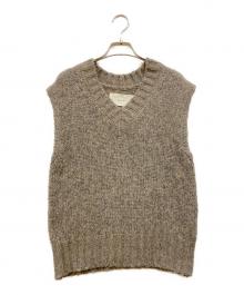 TODAYFUL（トゥデイフル）の古着「Mottle Yarn Knit Vest」｜ブラウン