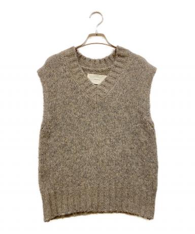 中古・古着通販】TODAYFUL (トゥデイフル) Mottle Yarn Knit Vest