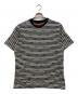 SUPREME（シュプリーム）の古着「Logo Stripe S/S Top」｜ホワイト×ブラック