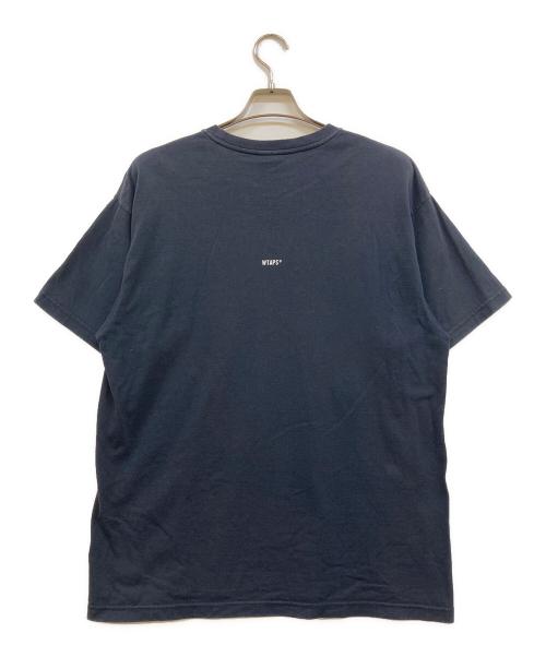 WTAPS（ダブルタップス）WTAPS (ダブルタップス) プリントTシャツ ネイビー サイズ:02の古着・服飾アイテム
