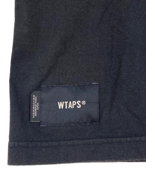 WTAPS（ダブルタップス）WTAPS (ダブルタップス) プリントTシャツ ネイビー サイズ:02の古着・服飾アイテム