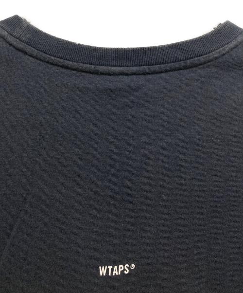 WTAPS（ダブルタップス）WTAPS (ダブルタップス) プリントTシャツ ネイビー サイズ:02の古着・服飾アイテム