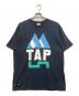 WTAPS（ダブルタップス）の古着「プリントTシャツ」｜ネイビー