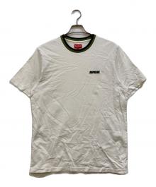 SUPREME（シュプリーム）の古着「Split Rib S/S TOP」｜グリーン×ホワイト