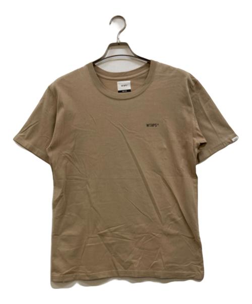 WTAPS（ダブルタップス）WTAPS (ダブルタップス) プリントTシャツ ベージュ サイズ:02の古着・服飾アイテム