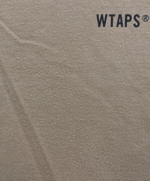 WTAPS（ダブルタップス）WTAPS (ダブルタップス) プリントTシャツ ベージュ サイズ:02の古着・服飾アイテム