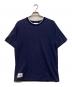 WTAPS（ダブルタップス）の古着「リンガーTシャツ」｜ネイビー