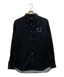 UNDERCOVER（アンダーカバー）の古着「スマイルプリントシャツ」｜ブラック