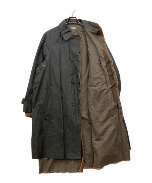 kolor/BEACON（カラービーコン）kolor/BEACON (カラービーコン) タイプライターコーティングレイヤードコート ブラック サイズ:1の古着・服飾アイテム