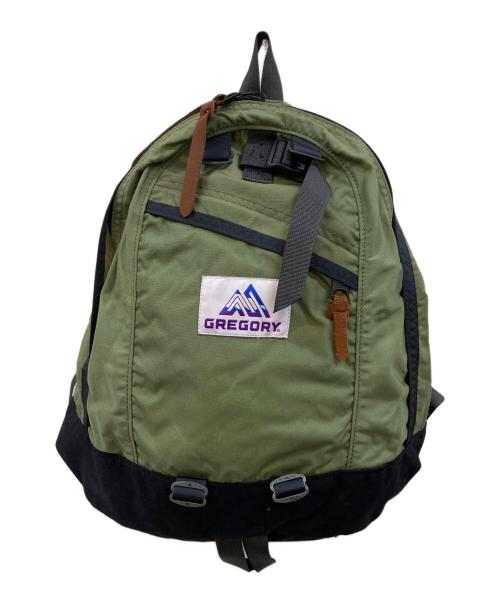 GREGORY（グレゴリー）GREGORY (グレゴリー) BEAMS BOY (ビームスボーイ) 別注 ナイスデイ デイパック ブラック×グリーンの古着・服飾アイテム