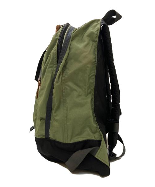 GREGORY（グレゴリー）GREGORY (グレゴリー) BEAMS BOY (ビームスボーイ) 別注 ナイスデイ デイパック ブラック×グリーンの古着・服飾アイテム