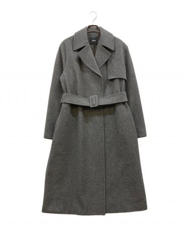 【Theory】LAMB MELTON/CLAIRENE H ウールコート Theory Clairene Chevron Wool Coat | Bloomingdale's