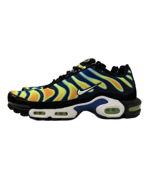 NIKE（ナイキ）NIKE (ナイキ) AIR MAX PLUS BLACK/WHITE-SUNDIAL-NEON YELLOW イエロー サイズ:30㎝の古着・服飾アイテム