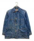 POWER HOUSEパワーハウス）の古着「ヴィンテージデニムカバーオール」｜インディゴ