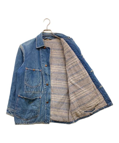 POWER HOUSE（パワーハウス）POWER HOUSE (パワーハウス) ヴィンテージデニムカバーオール インディゴ サイズ:36の古着・服飾アイテム