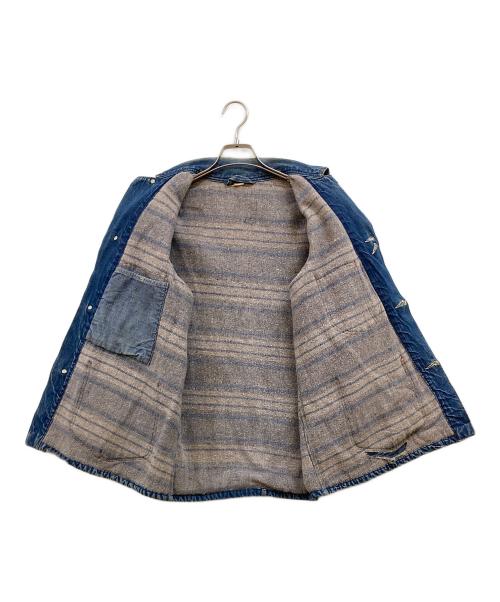 POWER HOUSE（パワーハウス）POWER HOUSE (パワーハウス) ヴィンテージデニムカバーオール インディゴ サイズ:36の古着・服飾アイテム