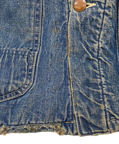 POWER HOUSE（パワーハウス）POWER HOUSE (パワーハウス) ヴィンテージデニムカバーオール インディゴ サイズ:36の古着・服飾アイテム