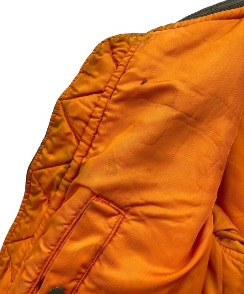 US ARMY（ユーエスアーミー）US ARMY (ユーエスアーミー) MA-1ジャケット グリーン サイズ:Mの古着・服飾アイテム