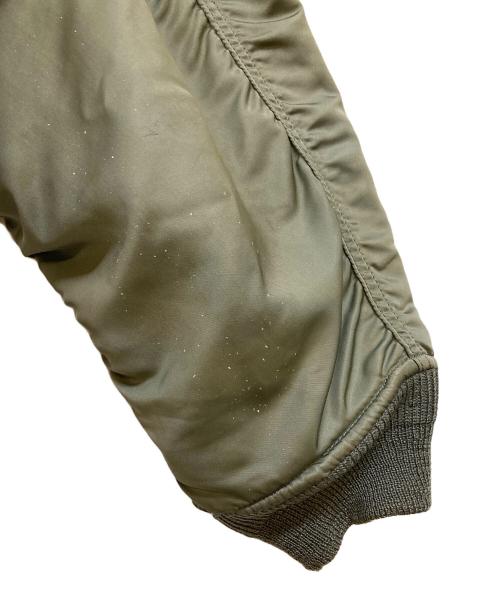 US ARMY（ユーエスアーミー）US ARMY (ユーエスアーミー) MA-1ジャケット グリーン サイズ:Mの古着・服飾アイテム