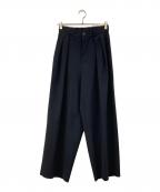 Conteコンテ）の古着「タックイージワードパンツ」｜ブラック