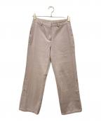 MIU MIUミュウミュウ）の古着「スタッズチノトラウザーパンツ」｜ベージュ