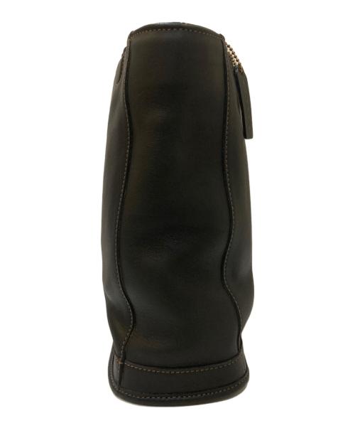 OLD COACH（オールドコーチ）OLD COACH (オールドコーチ) レザートートバッグ ブラックの古着・服飾アイテム